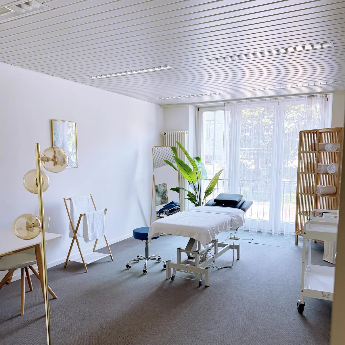 Praxisraum des Massage Zentrum Wallisellen